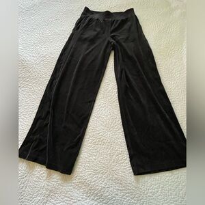 lululemon athletica Black Wide-Leg Pants